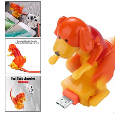 1.2 Смешной кабель USB для зарядки смартфона в виде собаки, делающей садки, для мобильного телефона, подарок