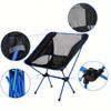 Ultralight Portable Camping Chair,, Collapsible Beach Chair Patio Dining Chair with Carrying Bag for Outdoor Hiking Fishing Backyard Picnic Travel
