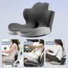 Yousheng Seat Cushion with Backrest Memory Foam Back And Seat Cushion Pressure Relief Chair Seat Cushion for Office Workers Drivers Long Sitting Hours
