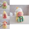 Star Character Circus Plush Keychain With Fluffy Material For School Bag Decorations