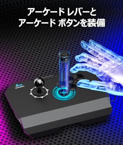 Qanba Джойстик N1 Thunder Arcade Джойстик Qanba N1 Thunder Arcade (Совместимость с ПК) Легкая и компактная модель для непрофессиональных пользователей N1-BQ