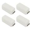 4PCS 2 In 2 Out Cable Terminal Block Connector 1000V Strong Conductivity Heat Dissipation for Top