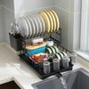 Kitchen Sink Countertop, Drain Bowl Rack, Drain Basket Rack, Dish Storage Rack, Drain Bowl Chopstick Rack, Store Items