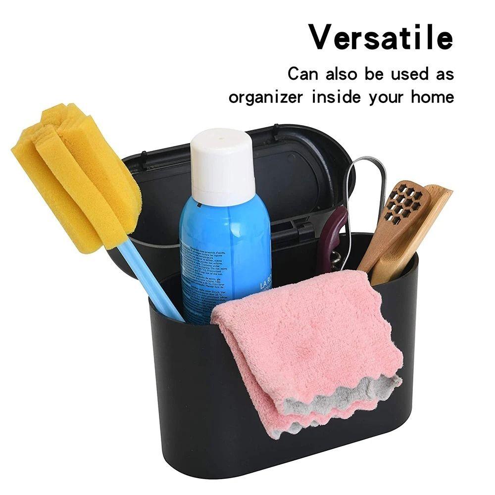 Waterproof Vehicle Dust Case Hanging Car Wastebasket Portable Auto Rubbish Can  Home