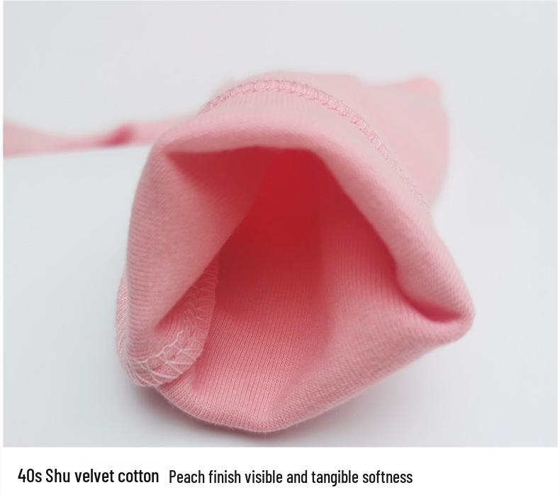 Унисекс Детский Хлопковый Термокомплект: Уютный топ с высоким воротом и брюки с начесом для осени/зимы