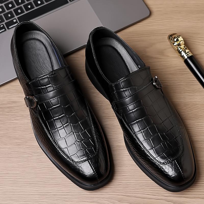Мода Новое поступление Мужские кожаные Оксфорды Ручная работа Мужская формальная обувь для платья Уличная повседневная мужская обувь для ходьбы Простые деловые туфли