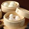 Eco-friendly Handmade Useful Dumpling Steamers Bamboo Steamer Souvenir Basket Vegetable Snack