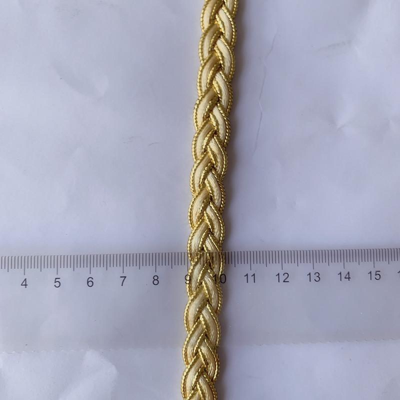 4m/13.12ft Each Pack Lace Trims Dress Curtain Handmake DIY Sewing Craft Ribbons Edge Curve Home Dinner Hair Decoration Big Wide 1.2cm/0.47inch