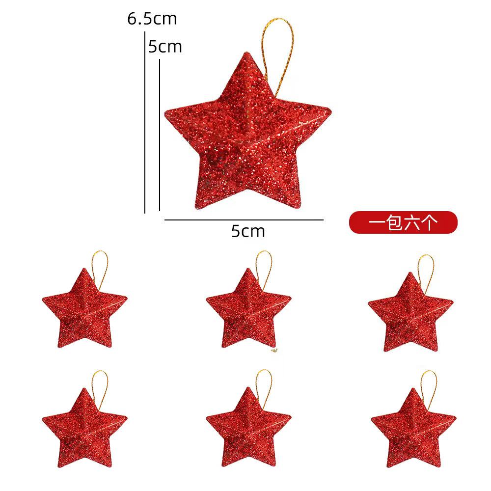Горячая Распродажа Золотые блестящие звезды Рождественские украшения Гламурный стиль Пластиковые подвесные украшения для дома Рождественская елка праздничная вечеринка