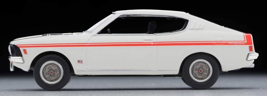 Tomytec Tomica Limited Vintage Neo Scale Mitsubishi Colt Galant GTO MR 1971 White Finished Model 1/64 LV-N204c