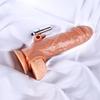 Reusable Condom Penis Extension Sleeve Delay Ejaculation Cock Cover Penis Extender Vibrator Sex Toys For Men Adults Products