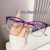 New Fashion Glasses for Women Retro Transparent Glasses Anti Blue Light Eyeglass Frame Luxury Brand Design