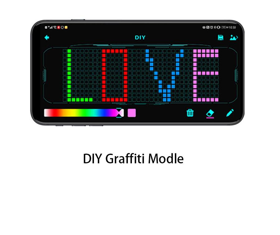 Электронные очки с Bluetooth-LED подсветкой, DIY, с USB зарядкой