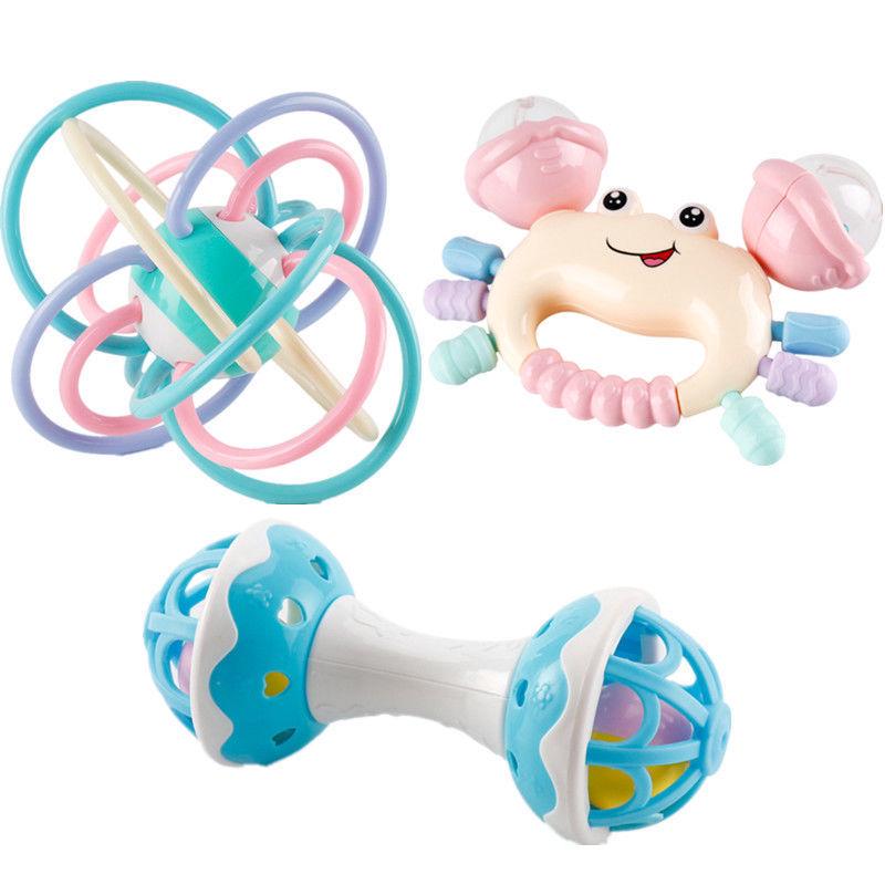 Manhattan Baby Teether & Hand Bell for Newborns, Infants & Toddlers (0-6 Months)