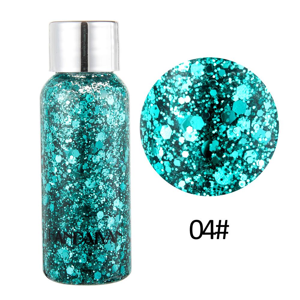 Eye Glitter Nail Hair Body Face Glitter Gel Art Flash Heart Loose Sequins Cream Festival Glitter Decoration Party Festival