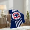 C-Cruz Azul F-Fútbol Club Football Blanket Blanket for Couch Sofa Travel Home Hiking Picni Bed Beding Flannel Blanket gift