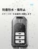 Ontto Чехол для смарт-ключа Honda, Чехол для ключа, Брелок для ключей, Алюминиевый сплав + Кожа, Подходит