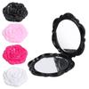 Round Shape Mini Pocket Mirror Double-Sided Cosmetic Mirror  Travel Beauty Tool