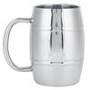 470ml 304 DoubleLayer Stainless Steel Beer Mug Outdoor Camping Tea Coffee Cup with Handle