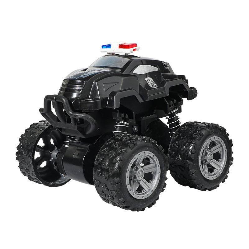 Off Road Police Car Toy With Inertia Drive Durable Plastic Model For Kids Play