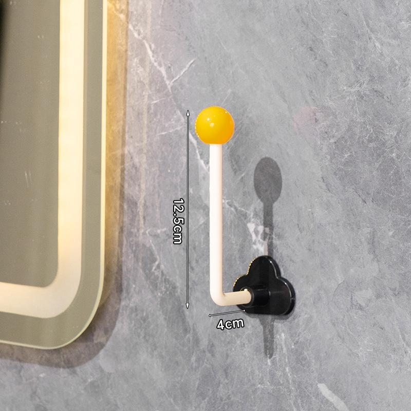 2Pcs Multi-Functional Storage Hooks Headband Display Rack Scrunchie Organizer Stand Bathroom No-Punch Hooks Wall Key Bag Hanger