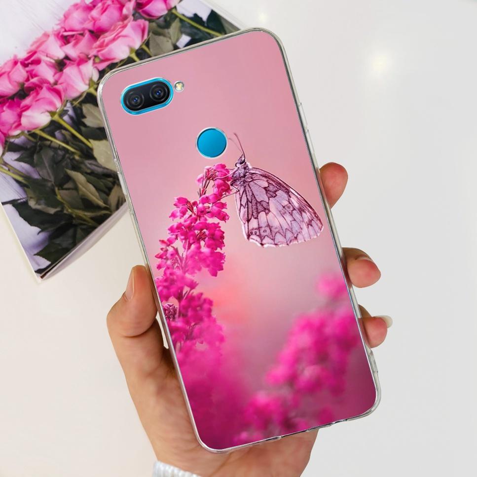 Case For Oppo A12 6.22" Cute Cartoon Dinosaur TPU Soft Silicone Clear Cover For Oppo A12 A 12 CPH2083 Phone Case Funda Bumper