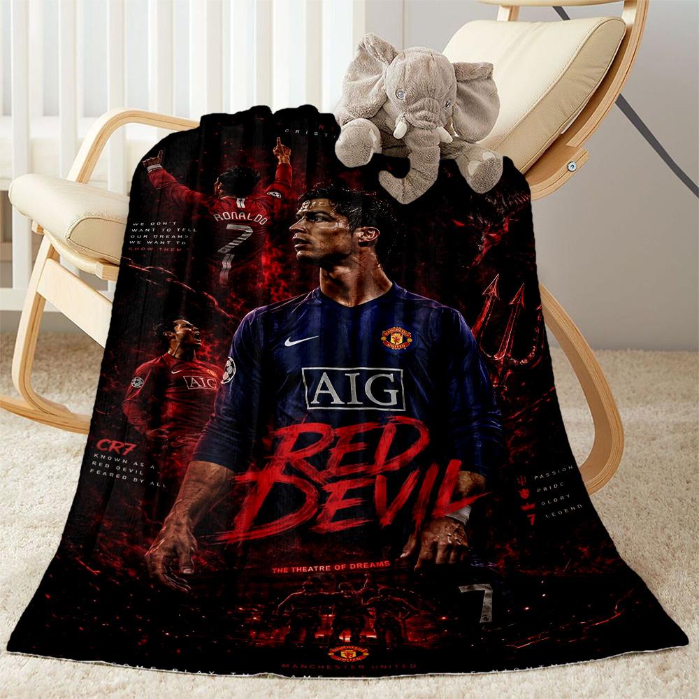 Cr7: Answer Revealed Blanket Durable Comfort Suitable for Sofa Livingroom Bedding for All Seasons Modern Gift for Travel Home Birthdays