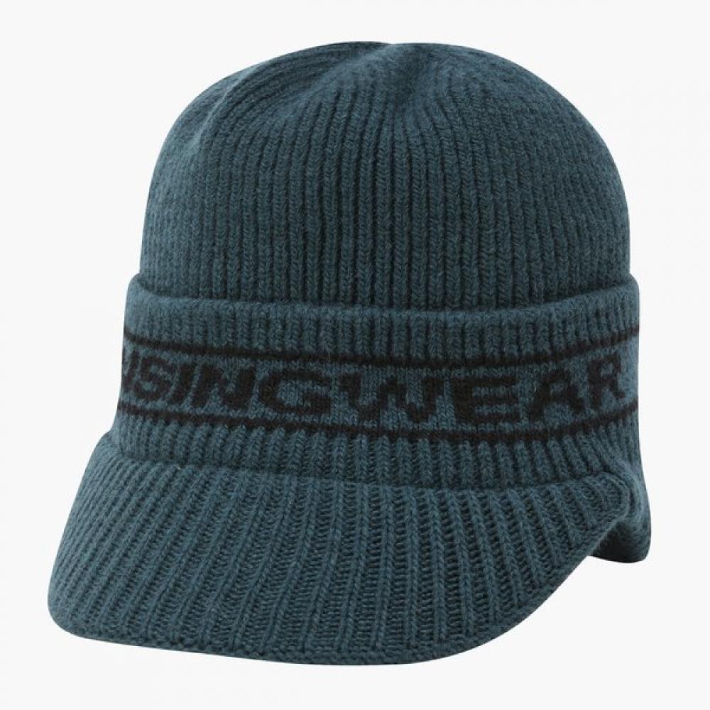 MunSingwEar Men S Knit Cap With Ear Flap Green Mp421mcpn1