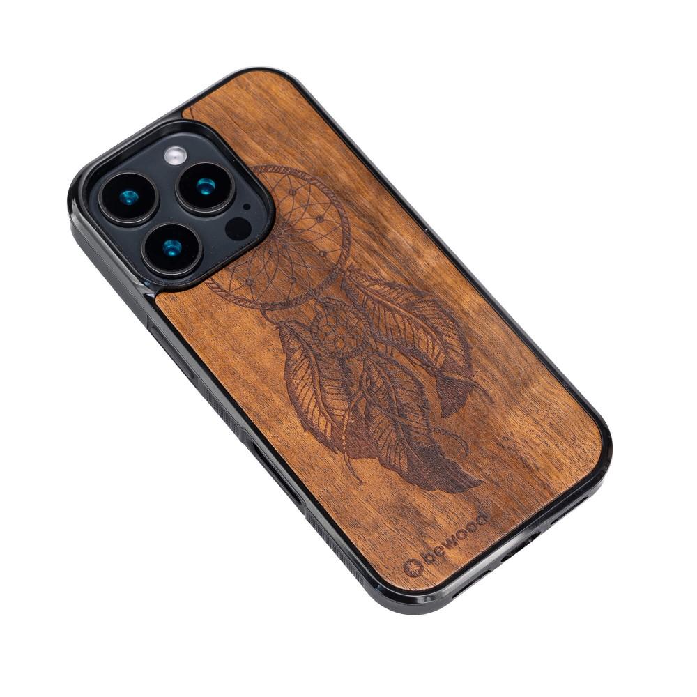 Bewood Wooden Case for iPhone 16 Pro Dreamcatcher Imbuia