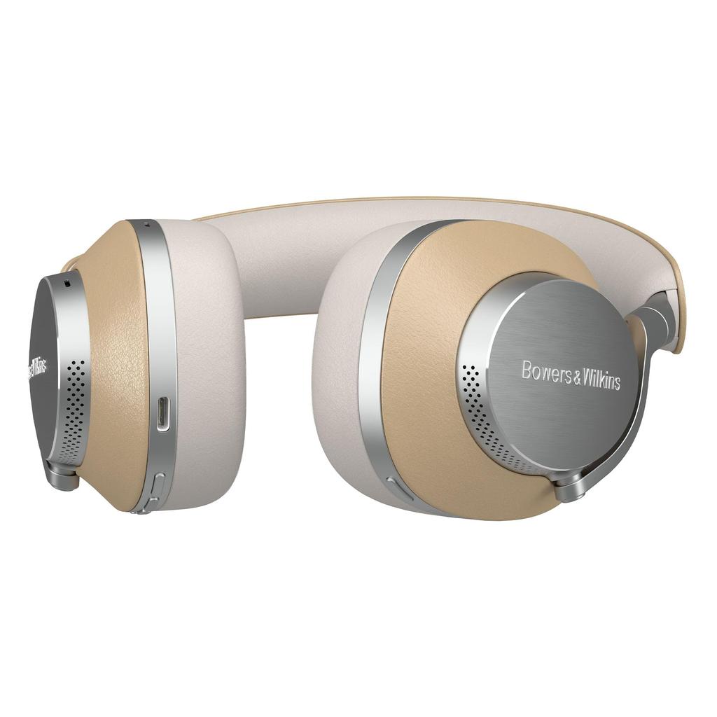 Bowers Wilkins Bowers Wilkins Flagship Wireless Noise Canceling Headphones Tan Leather & & B&W PX8/T