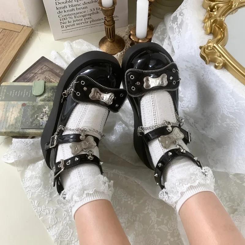 Модная женская обувь 2024 года, брендовые туфли с пряжкой и ремешком, женские туфли на высоком каблуке, модные туфли The Chain Office and Career, горячая распродажа, туфли Мэри Джейн с неглубокой подошвой