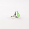 Green Cat's Eye Gemstone 925 Sterling Silver Jewelry Handcrafted Designer Ring RR-57-41