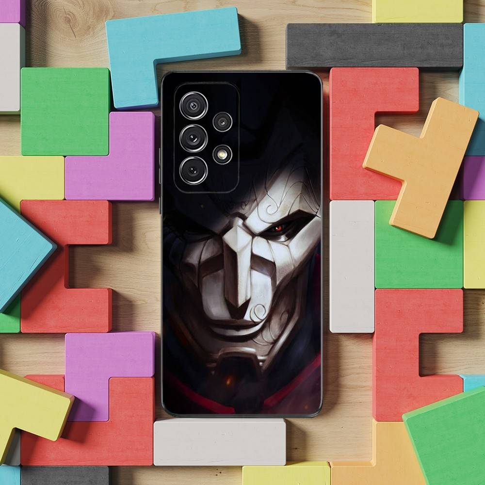 Hot L-LOL J-Jhin Game Phone Case For Samsung S25,S24,S23,S22,S21,S20,S10,Ultra,Plus,Lite,FE,Soft Silicone Black Cover