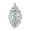[L6678] - Silver Pendant 'Carmen' Silver (rhodium-plated) - 33x20 Mm