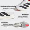 adidas Adizero Adios Pro 4 белые черные женские кроссовки Cloud-White Core-Black Silver-Metallic JR1163