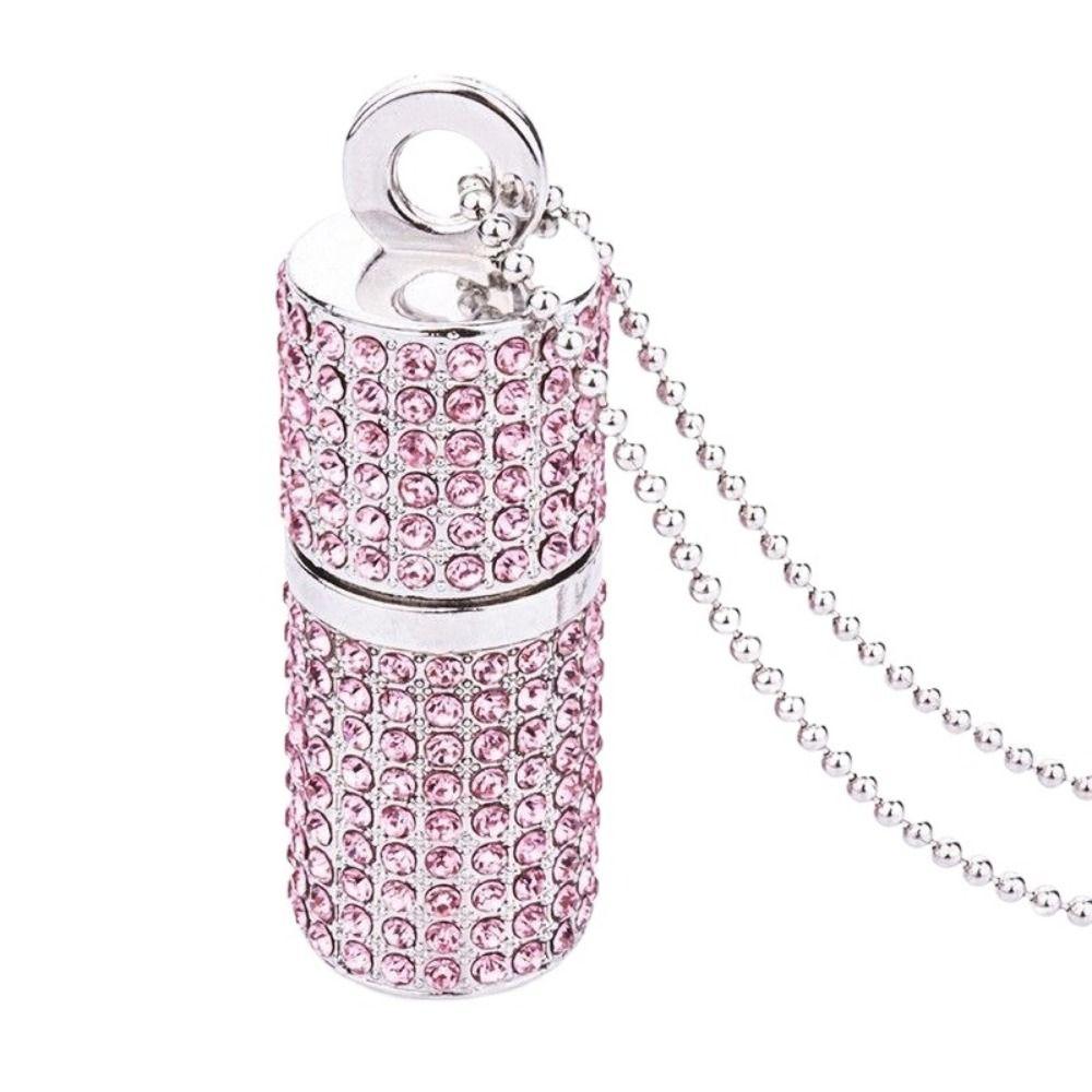 Флешка-накопитель со стразами и кристаллами, блестящая флешка USB 2.0, праздничный кулон