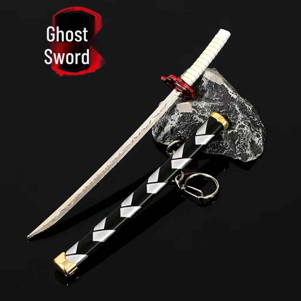 Demon Slayer Tanjiro & Zenitsu Flame Pillar Figurine Keychain (15CM)