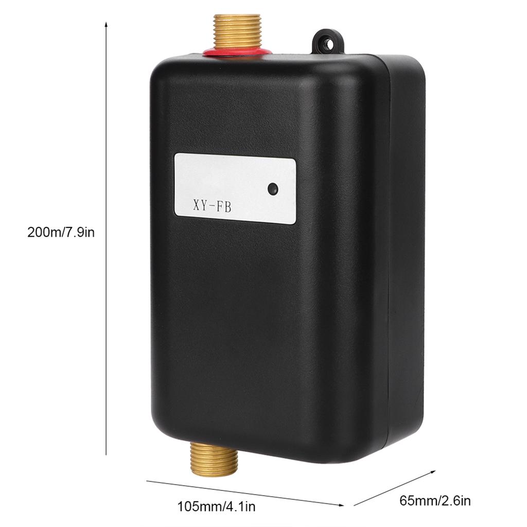 Household Dual Use Regulator Intelligent Kitchen Water Heater Mini Rapid Heating Machine with