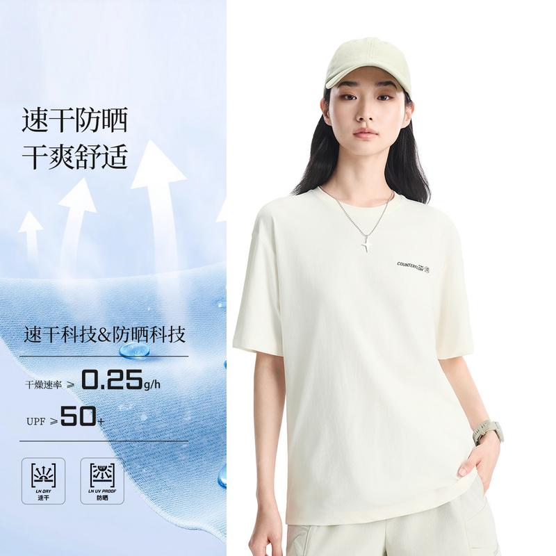 Li Ning Футболка для активного отдыха CF Tracing Унисекс ATSW407-1
