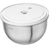 ZWILLING Fresh Save Вакуумное хранение Большой герметичный stainless steel контейнер с Вакуумным хранением Японский Fresh Save & Bowl, (24см), Сталь. Большой, крышка. контейнер.