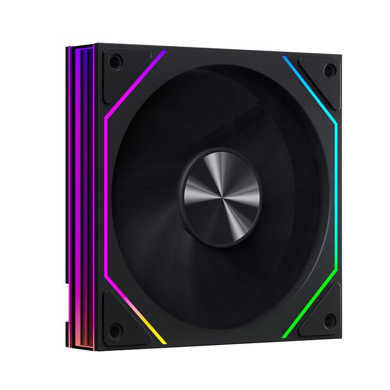 Prism 9 Pro ARGB 12CM Silent Desktop Case Fan - 5V Synchronization for Air Cooling & Heat Dissipation