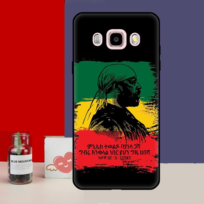 Emperor Menelik II of Ethiopia Case For Samsung Galaxy J4 J6 Plus 2018 J8 A6 A7 A8 A9 J1 A3 A5 2016 J3 J5 J7 2017 Cover