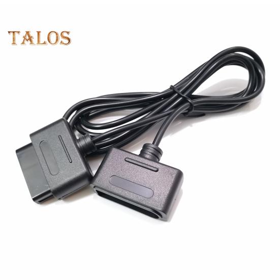 Удлинительный шнур игровой консоли, не спутывающийся, Plug-Play, удлинительный кабель с корпусом из ПВХ, аксессуары для консоли развлекательной системы для SNES