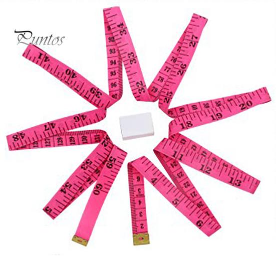 Мягкая линейка, точная, прочная, гибкая, с двойной шкалой, рулетка для измерения потери веса при шитье