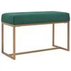 VidaXL Bench 80 Cm Green Velvet 247555