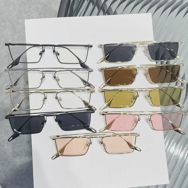 Солнцезащитные очки унисекс в ретро-стиле с небольшой оправой и защитой от ультрафиолета, совместимые с очками для близорукости