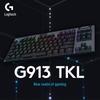 Logitech Беспроводная механическая игровая клавиатура G913 TKL с RGB-подсветкой