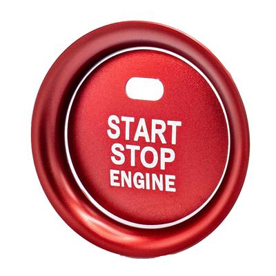 SKYBELL Кольцо накладка на кнопку запуска двигателя, комплект из 2 штук, Mazda CX-3, Cx-4, Cx-5, Atenza, и др.. (красный)