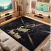 Scorpions Personalized Crystal Velvet Carpet, Customized Name Text Soft Anti‑Slip Rug for Living Room Bedroom