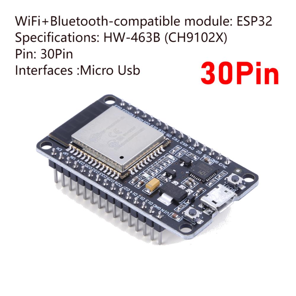 Плата разработки ESP32 TYPE-C CH340C WiFi+Bluetooth Сверхнизкое энергопотребление Двухъядерный ESP32-DevKitC-32 ESP32 для умного дома